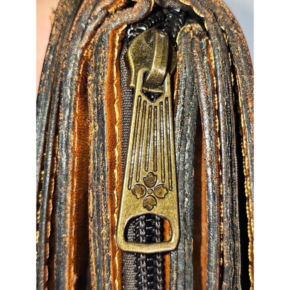 Patricia Nash Women's Cognac Leather Cametti Florence Wallet Trifold 297 - Picture 11 of 12